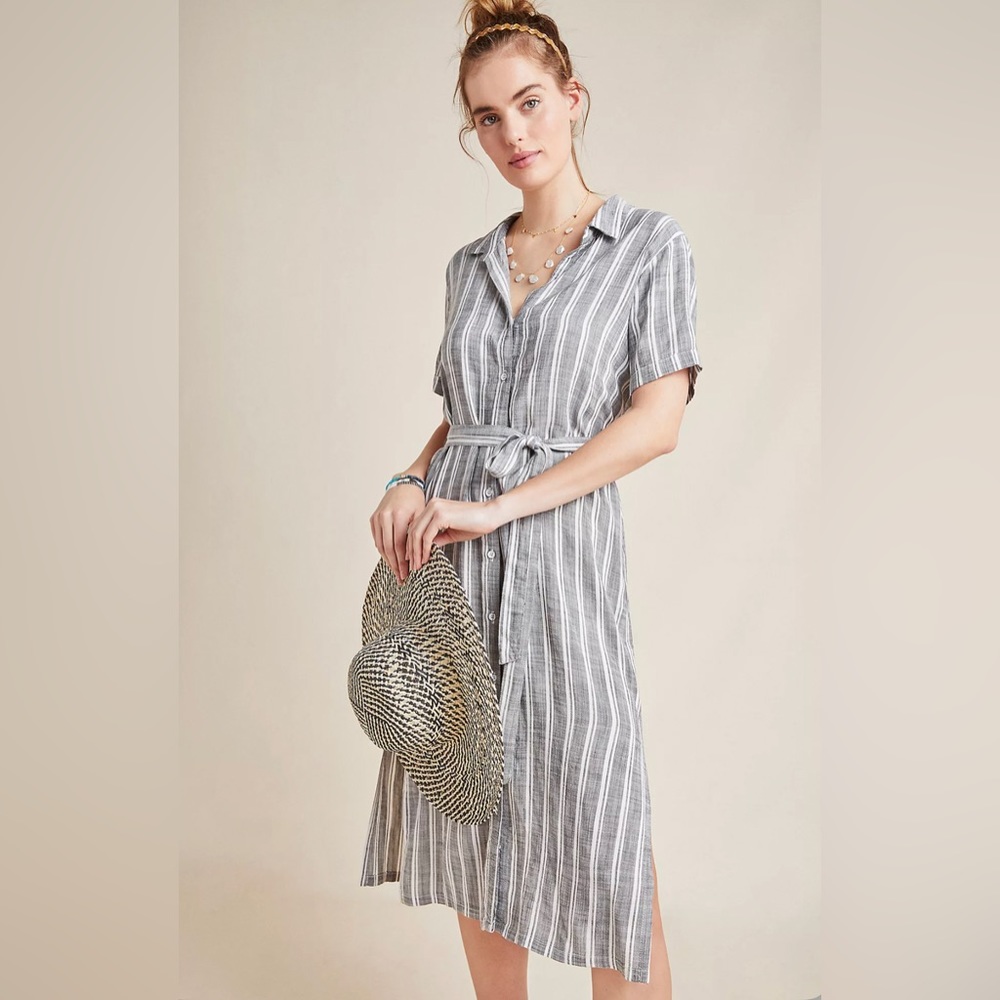Cloth & Stone July Striped Shirtdress